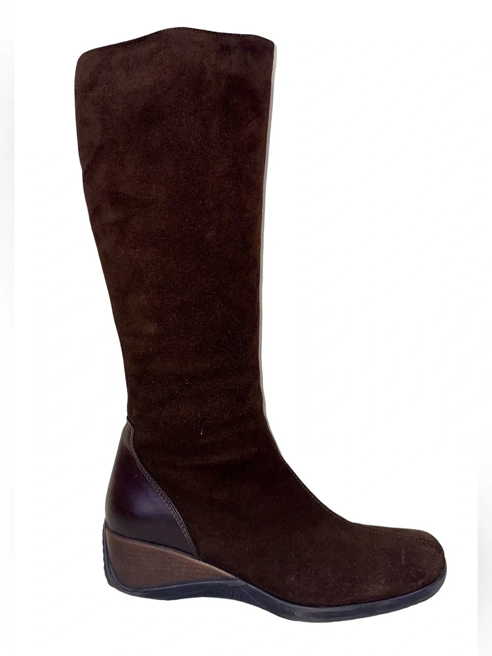 AQUATALIA BROWN SUEDE TALL BOOTS